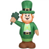 3.5 Foot Leprechaun with Shamrock 2024 St. Patrick's Day Inflatable